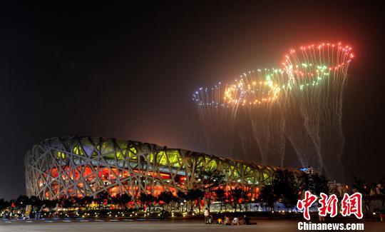 资料图：北京奥运会主体育场鸟巢 刘英毅 摄